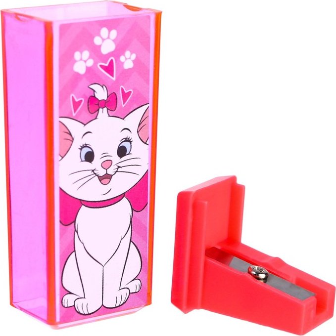 Точилка ручная Disney Коты аристократы, 9310002, 1 шт, розовый купить,NaN