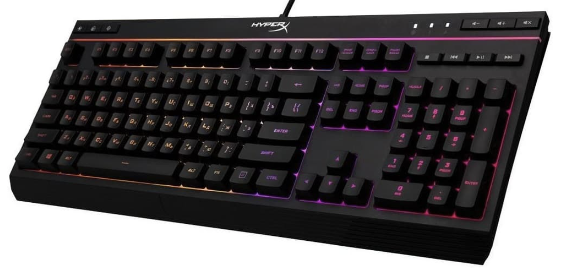 Клавиатура HyperX Alloy Core RGB 4P4F5AX черная купить,0