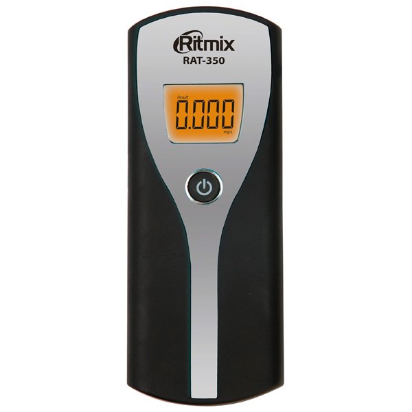 Алкотестер Ritmix RAT-350 серый купить,NaN