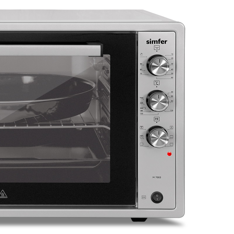 Мини-печь Simfer Albeni Pro XXL M7003 серебристая купить,NaN