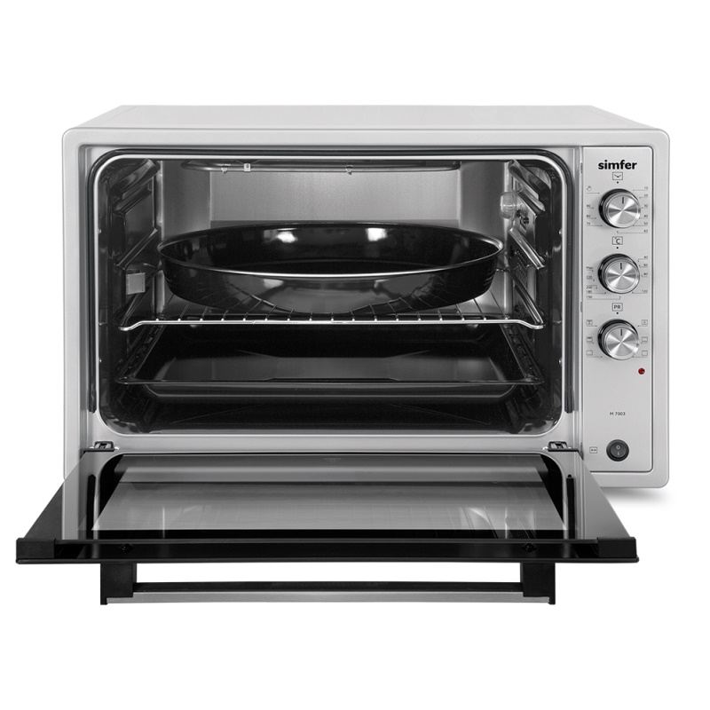 Мини-печь Simfer Albeni Pro XXL M7003 серебристая купить,NaN