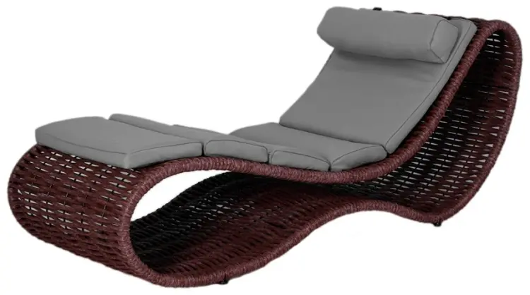 Шезлонг DeckWood 675 коричневый купить,NaN