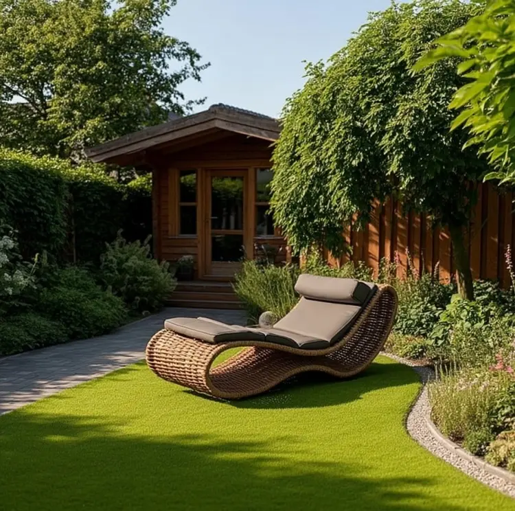 Шезлонг DeckWood 675 коричневый купить,NaN