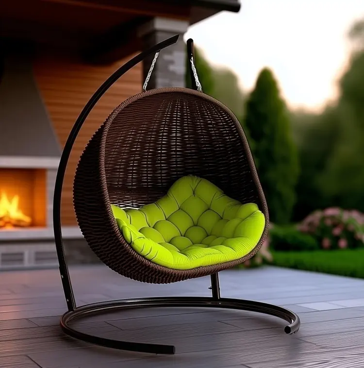 Подвесное кресло DeckWood 71x120x210 см, Макс. нагрузка: 120 кг купить,NaN