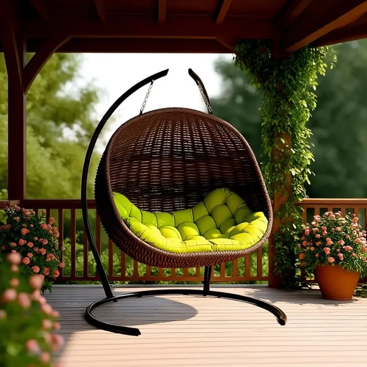 Подвесное кресло DeckWood 71x120x210 см, Макс. нагрузка: 120 кг купить,NaN