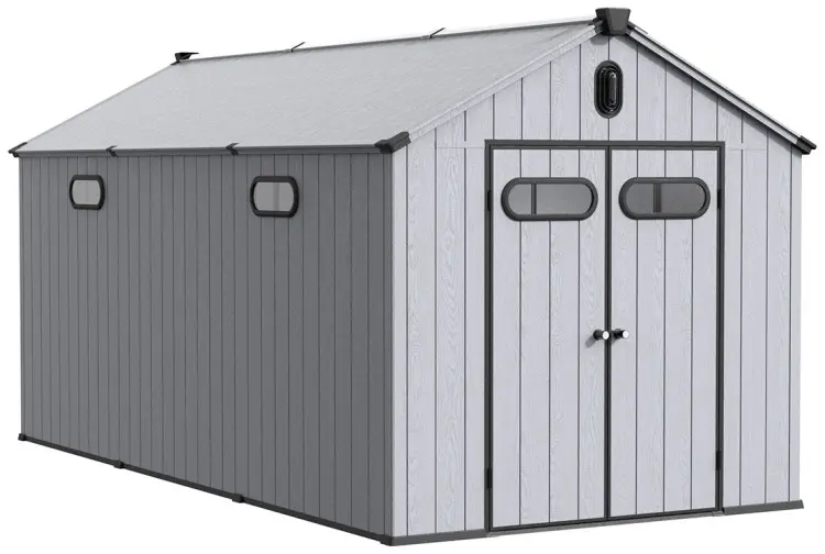 Сарай Black Fox 2.36х4 м, DBBPA0816H239 пластик купить,NaN