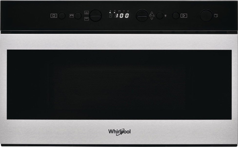 Встраиваемая микроволновая печь Whirlpool W7 MN 840 серебристая