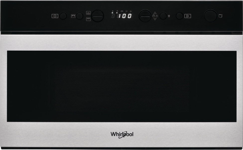 Встраиваемая микроволновая печь Whirlpool W7 MN 840 серебристая купить,NaN