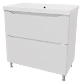 Тумба с раковиной KABINKA.KZ Севилья-70, 70x82x46.5 см, белый купить,NaN