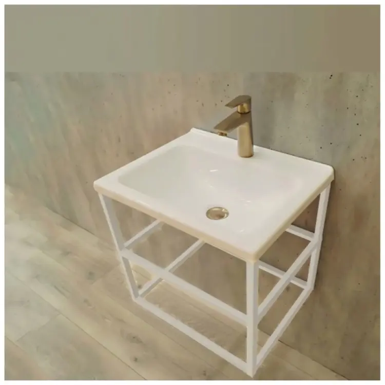 Тумба с раковиной KABINKA.KZ Лофт 611+ , 58.5x49x38.5 см, белый купить,NaN