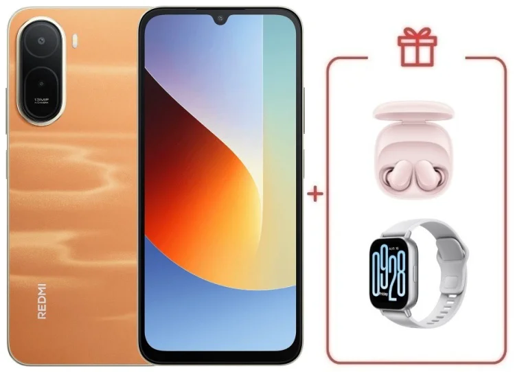 Смартфон Redmi A7 Pro 4 ГБ/128 ГБ оранжевый + подарок купить,NaN