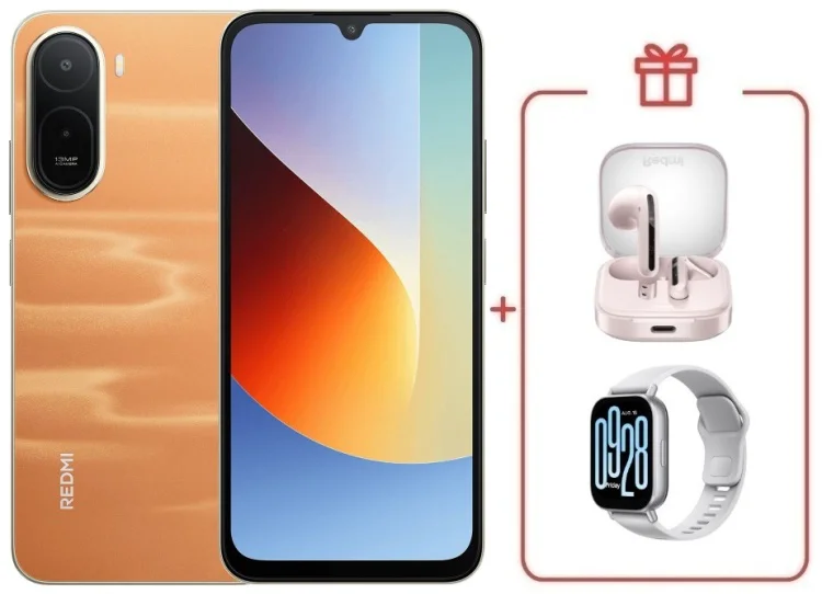 Смартфон Redmi A7 Pro 4 ГБ/128 ГБ оранжевый + подарок купить,NaN