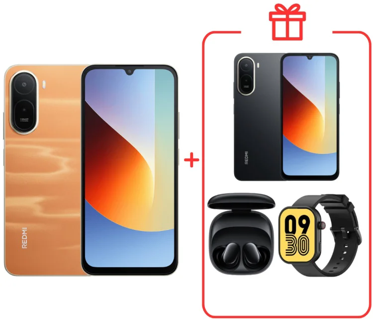 Смартфон Redmi A7 Pro 4 ГБ/128 ГБ оранжевый + подарок купить,NaN