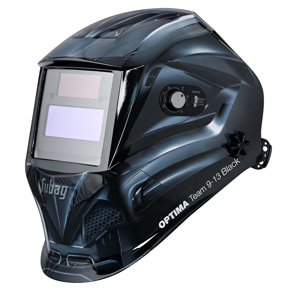 Маска сварочная Fubag Optima 9-13 38074 Team черная 