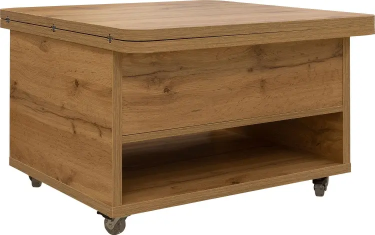 Журнальный столик Пинскдрев Плато, 80х74.5x50 см, коричневый