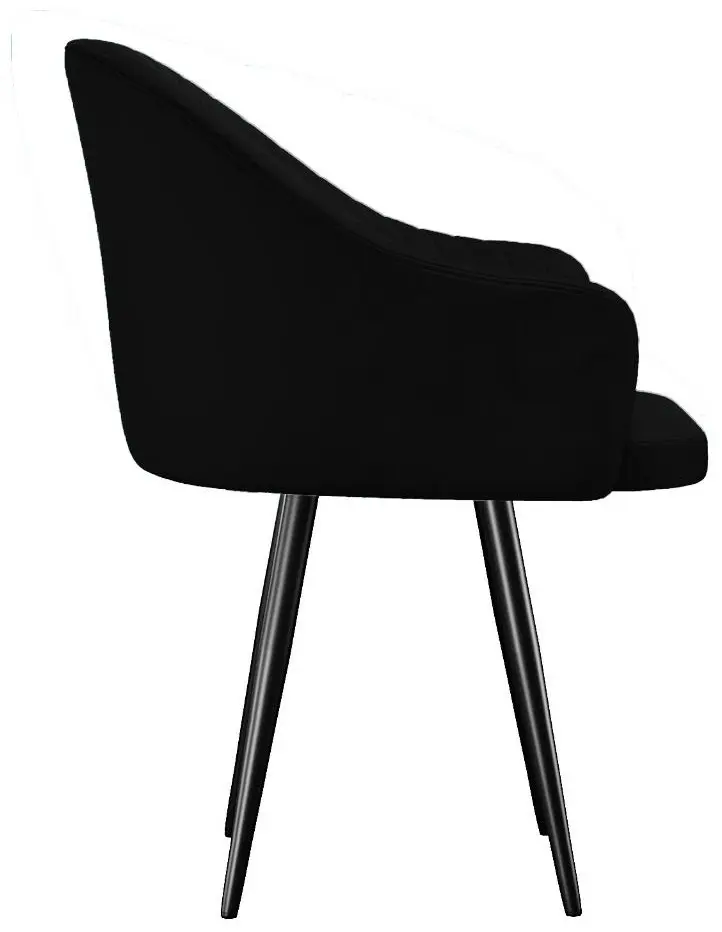 Стул ДИК DikLine 439, 86x67x62 см, черный 1 шт.