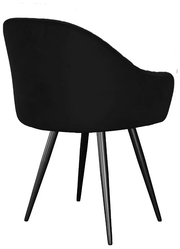 Стул ДИК DikLine 439, 86x67x62 см, черный 1 шт.