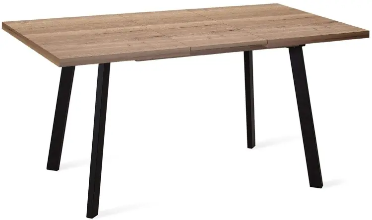 Обеденный стол ДИК DikLine HB140, 140х80x76 см, ЛДСП, коричневый купить,NaN
