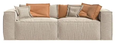 Диван K0000327279, 262х111 см, обивка ткань, светло серый - ForteMarket Диван K0000327279, 262х111 см, обивка ткань, светло серый купить,NaN