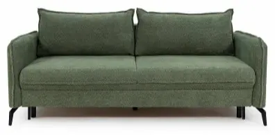 Диван K0000327353, 221х112.5 см, обивка букле, зеленый купить,NaN