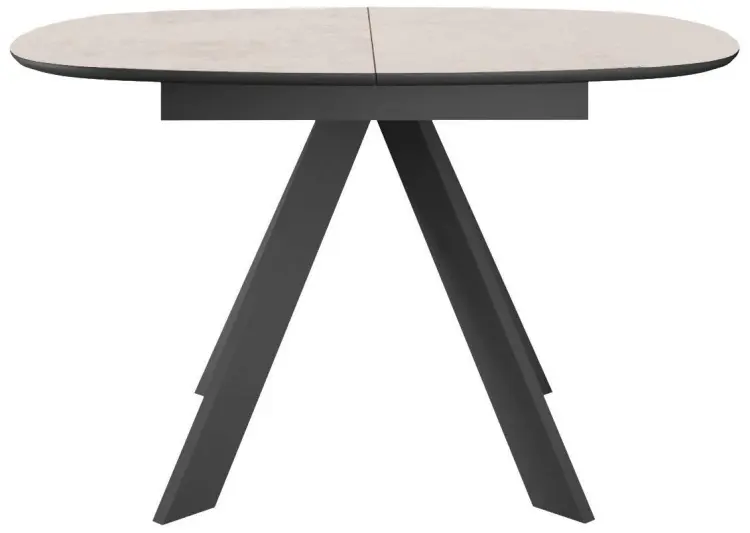 Обеденный стол ДИК DikLine BK100, 100х90x76 см, керамогранит, бежевый купить,NaN