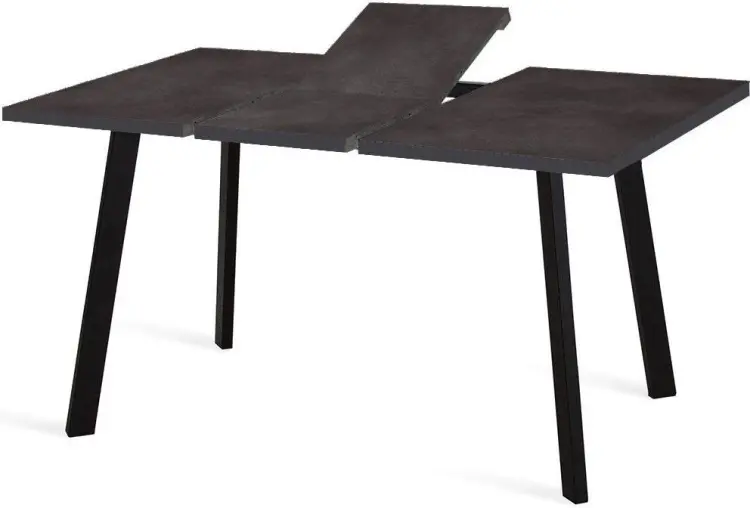 Обеденный стол ДИК DikLine HB140, 140х80x76 см, ЛДСП, черный купить,NaN