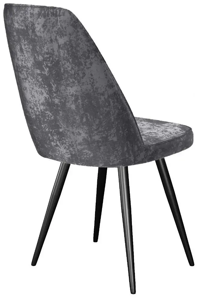 Стул ДИК DikLine 327, 100x46x64 см, серый, черный 1 шт.