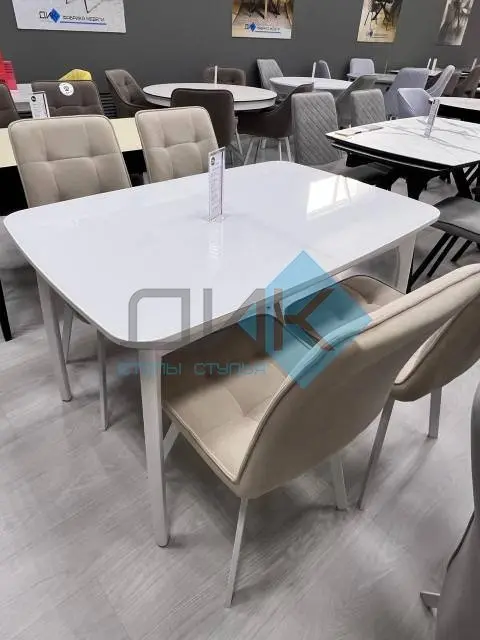 Стул ДИК 207 B03 BEIGE, 94x44x62 см, бежевый 1 шт. купить,NaN