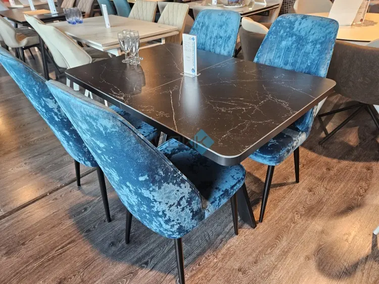 Стул ДИК DikLine 326 M19, 98x47x68 см, бирюзовый 1 шт.