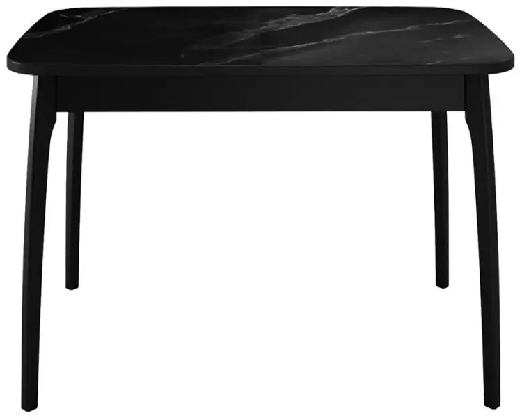 Обеденный стол ДИК DikLine MK40, 90х65x74 см, керамогранит, черный купить,NaN
