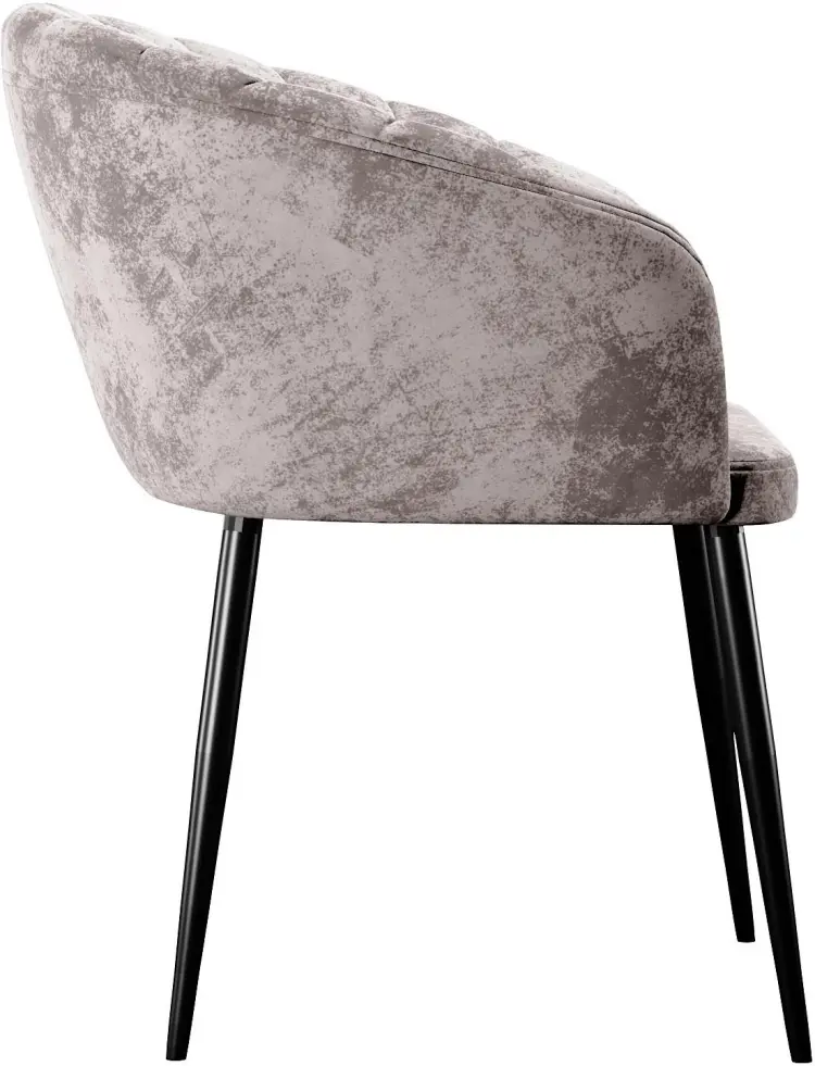 Стул ДИК DikLine 441 M02, 86x62x61 см, бежевый, черный 1 шт.