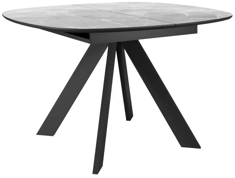 Обеденный стол ДИК DikLine BK100, 100х90x76 см, керамогранит, серый купить,NaN