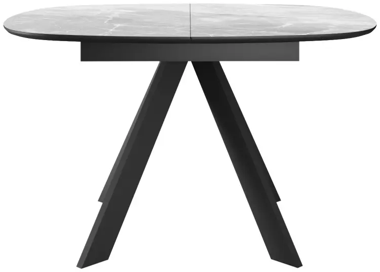 Обеденный стол ДИК DikLine BK100, 100х90x76 см, керамогранит, серый купить,NaN
