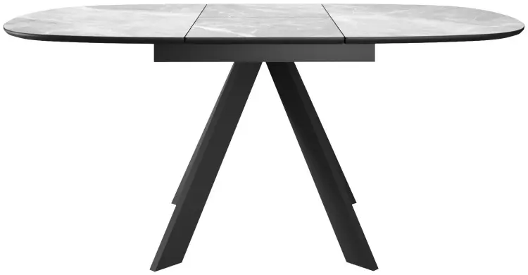 Обеденный стол ДИК DikLine BK100, 100х90x76 см, керамогранит, серый купить,NaN