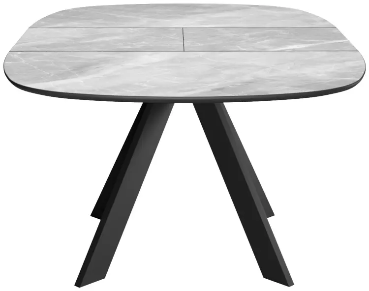 Обеденный стол ДИК DikLine BK100, 100х90x76 см, керамогранит, серый купить,NaN