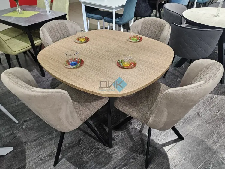 Стул ДИК DikLine 299, 87.5x50x60 см, капучино 1 шт.