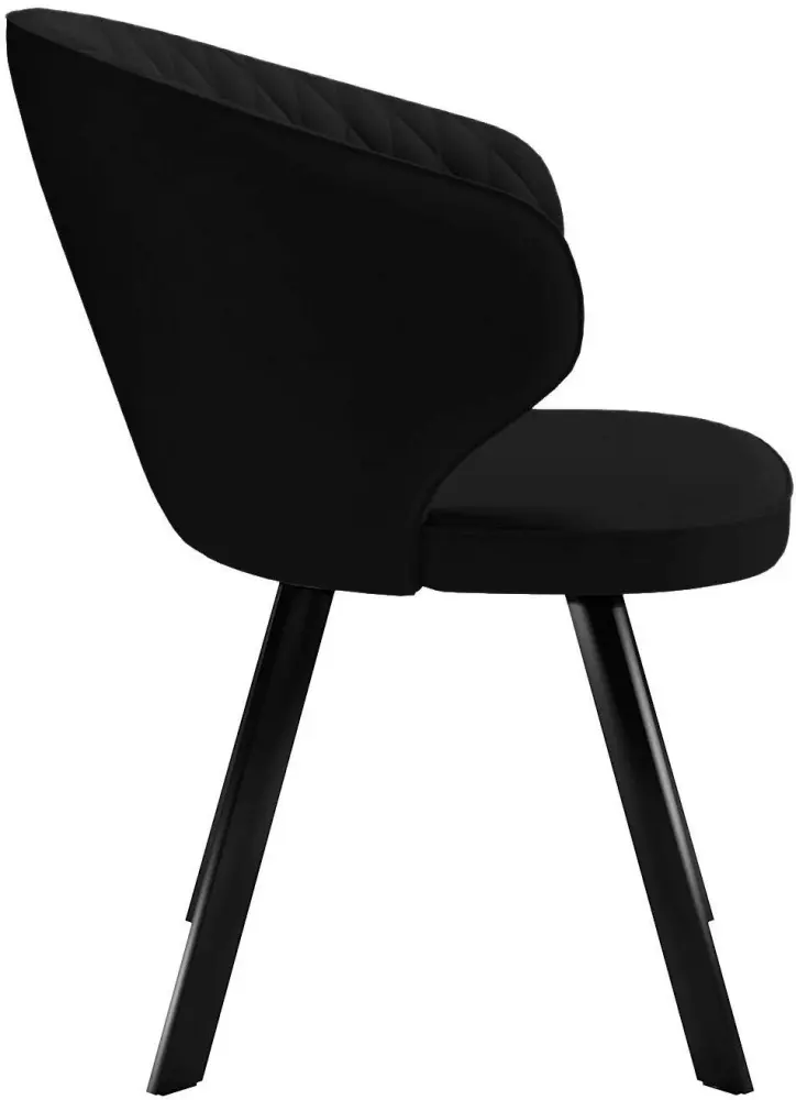 Стул ДИК DikLine 249, 82x53x61.5 см, черный 1 шт. купить,NaN