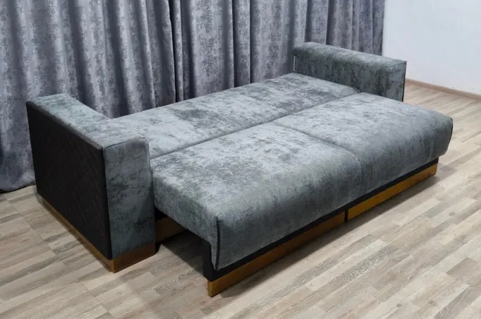Диван Кубо, 260х120 см, обивка ткань, серый купить,NaN