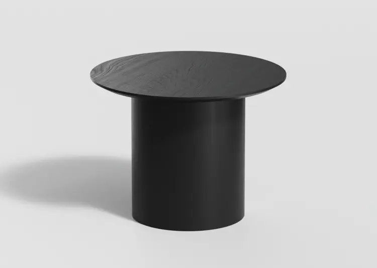 Журнальный столик Ellipse Type, 50х50x37.5 см, черный купить,398500