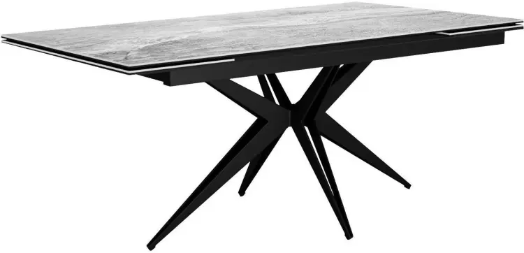 Обеденный стол ДИК DikLine KW160, 160х90x76 см, керамика, серый купить,NaN
