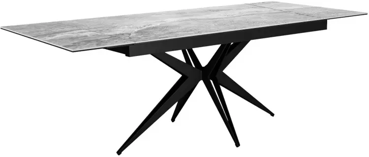 Обеденный стол ДИК DikLine KW160, 160х90x76 см, керамика, серый купить,NaN