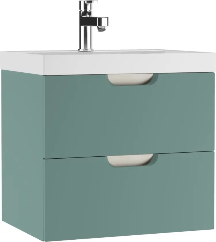 Тумба с раковиной KABINKA.KZ Байтерек, 60.3x52x44.2 см, оливковый купить,NaN