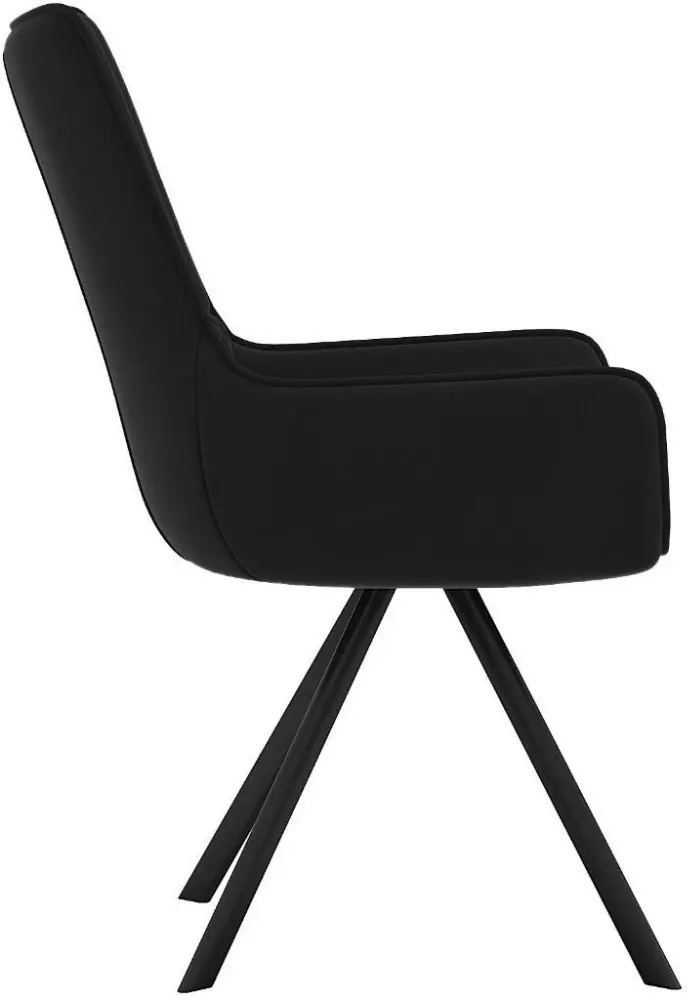 Стул ДИК DikLine 289, 93x56x61 см, черный 1 шт.