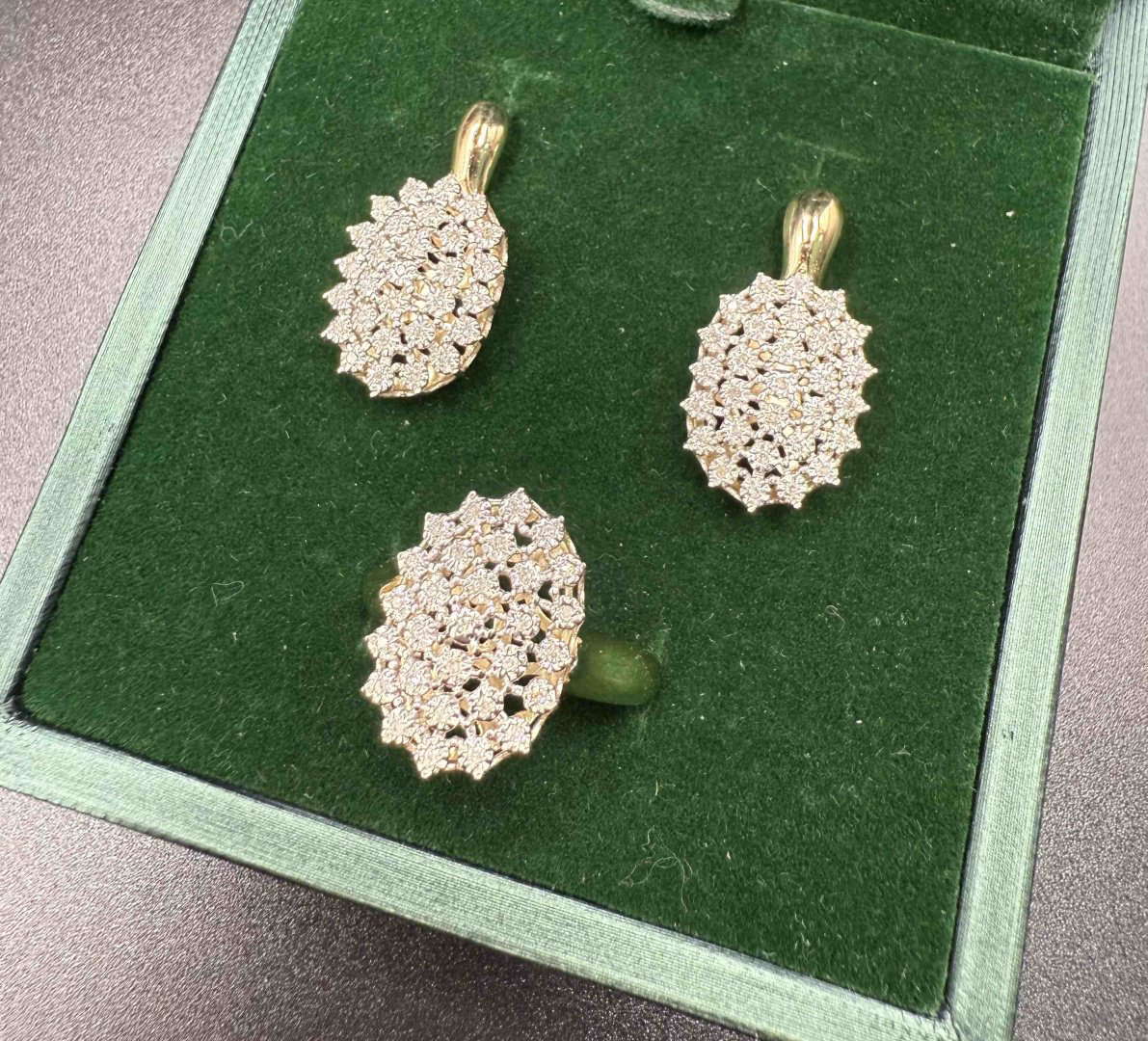 Серьги SharmStyle Ag860 вес 5.26 г золото, бриллиант купить,NaN