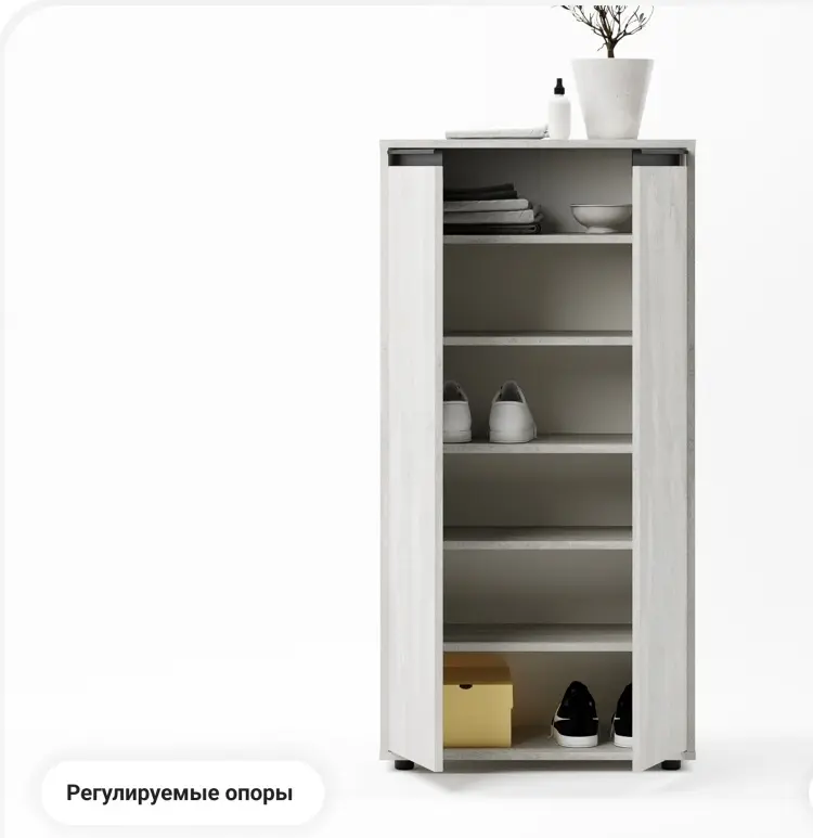 Обувница KABINKA.KZ 60.20x34.30x120.7 см, ЛДСП