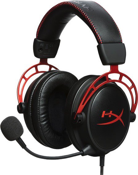 Наушники HyperX Cloud Alpha HX-HSCA-RD/EE черно-красные купить,NaN