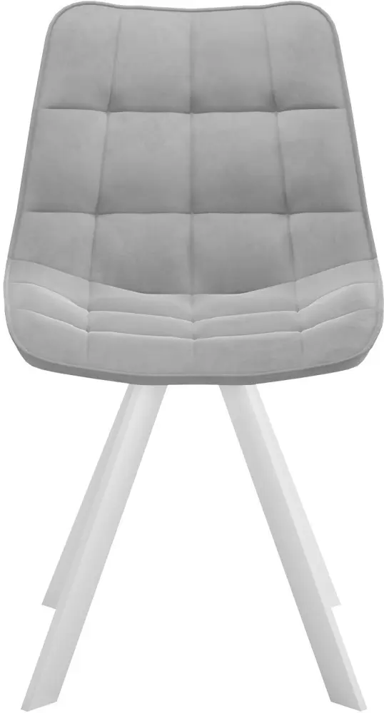 Стул ДИК DikLine 229, 84x48x54 см, серый, белый 1 шт. купить,NaN