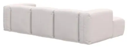 Угловой диван K0000327237, 310х174 см, обивка ткань, белый купить,NaN