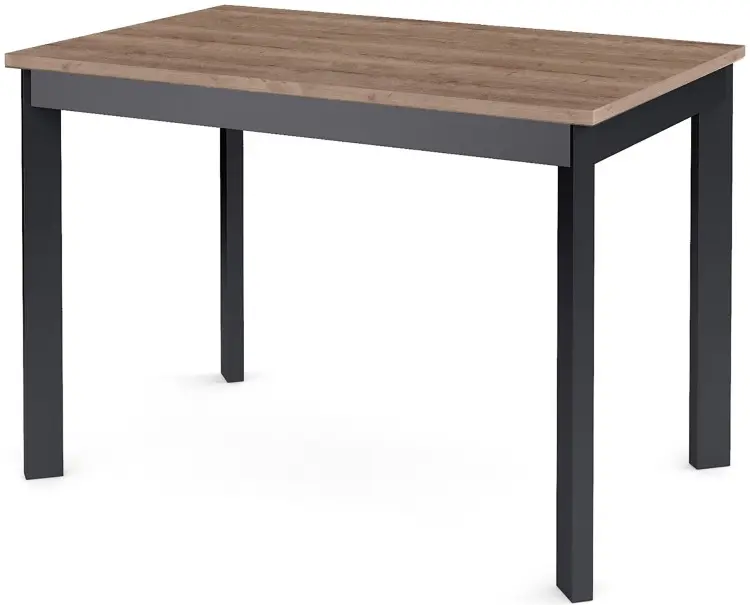Обеденный стол ДИК DikLine L110, 110х68x75 см, ЛДСП, коричневый купить,NaN
