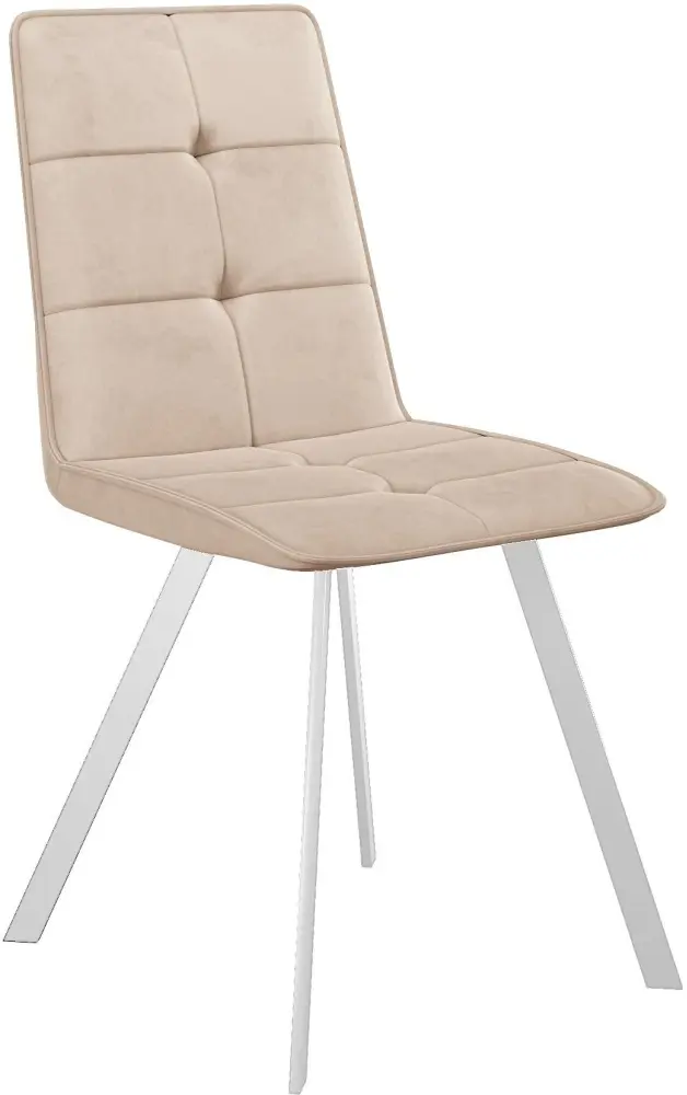 Стул ДИК DikLine 280 B03 BEIGE, 91x45x57 см, бежевый, белый 1 шт. купить,67400